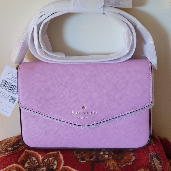 Kate Spade Sadie saffiano leather envelope Crossbody bag. - Picture 5 of 5